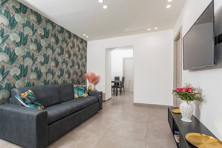 Apartamento entero, Apartamento 'Macri' con Wi-Fi y Aire Acondicionado in Catania, Provincia de Catania