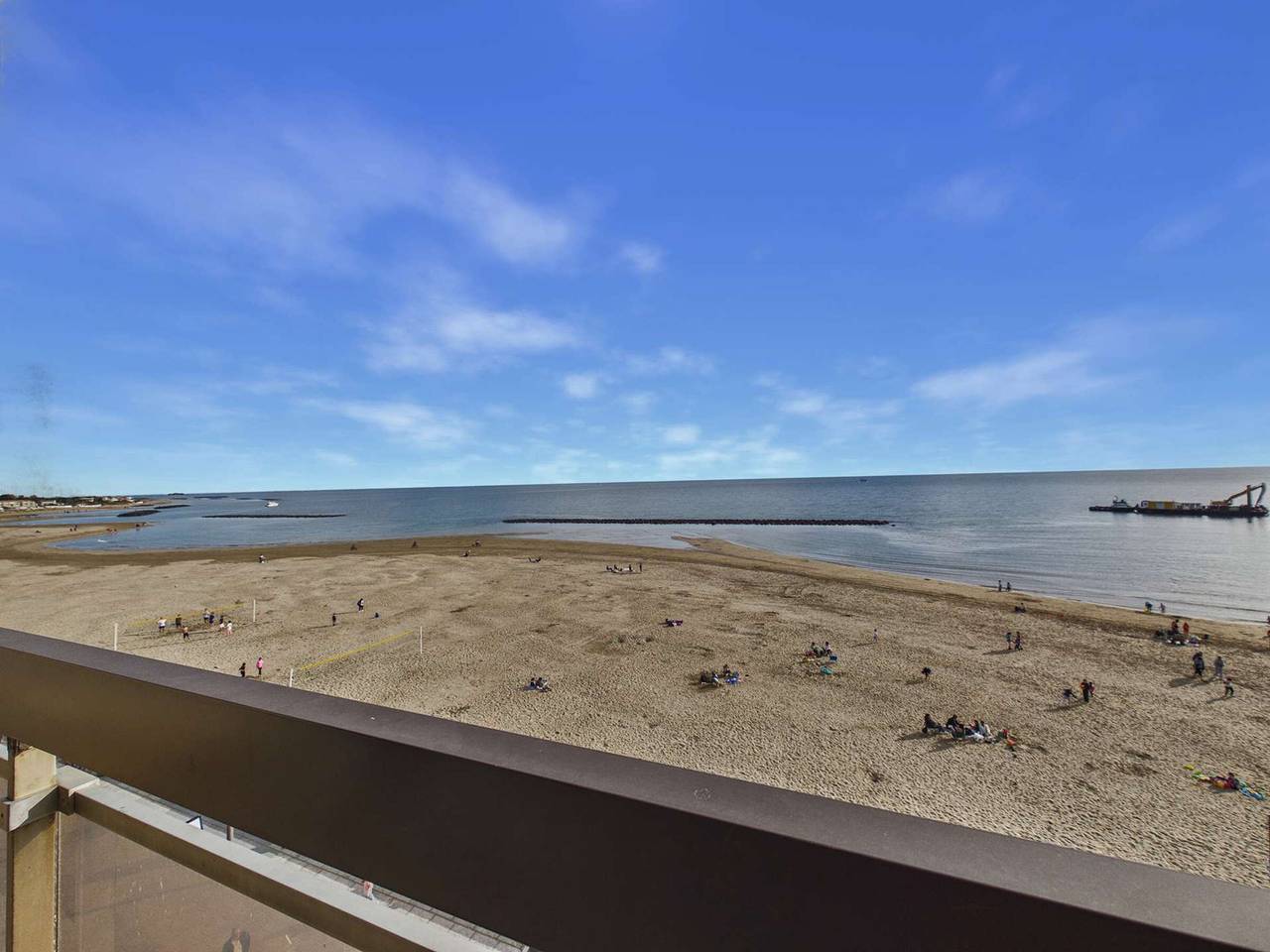 Studio entier, Studio lumineux face à la mer pour 3 personnes avec 2 terrasses - Grau d'Agde in Grau-d'Agde, Agde