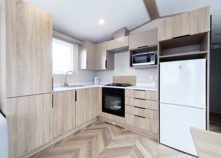 Caravan for 4 people on the Norfolk Coast