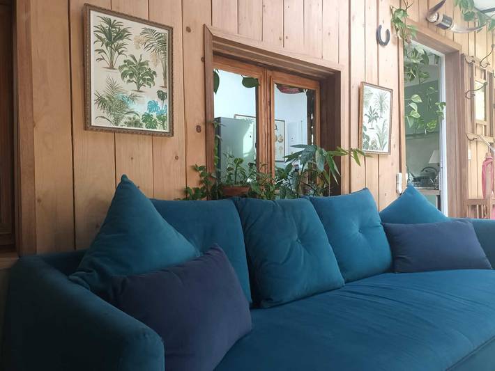 Gîte pour 6 personnes, avec jardin