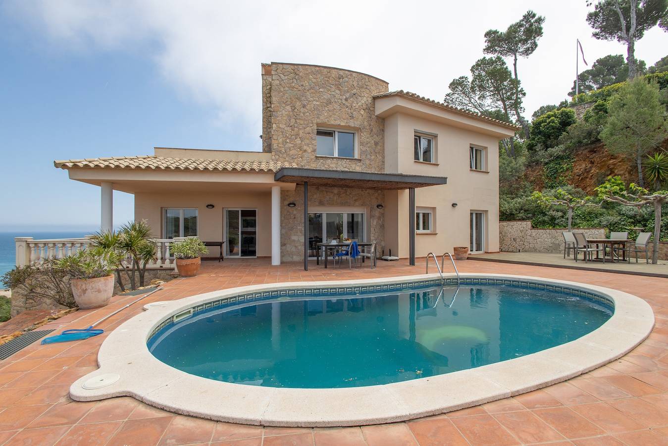 Villa con piscina y espectaculares vistas al mar. in Begur, Costa Brava