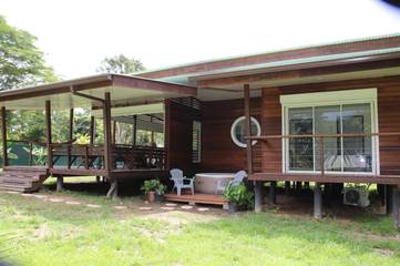 Maison de vacances pour 4 personnes, avec vue et jardin, animaux acceptés dans Guyane française