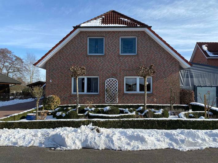 Ferienwohnung für 3 Personen, mit Garten und Terrasse, kinderfreundlich in Rhauderfehn