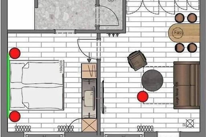 Ganze Wohnung, Ferienwohnung/App. für 4 Gäste mit 39m² in Fulda in Fulda, Rhön-Hessen