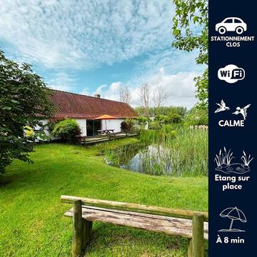 Maison de vacances pour 6 personnes, avec jardin et vue dans la Somme