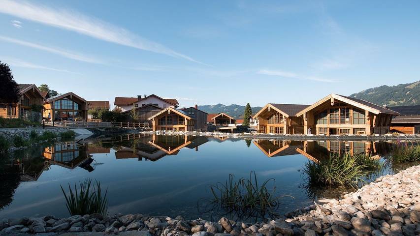 Chalet für 2 Personen, mit Sauna und Balkon in Grünten - 2