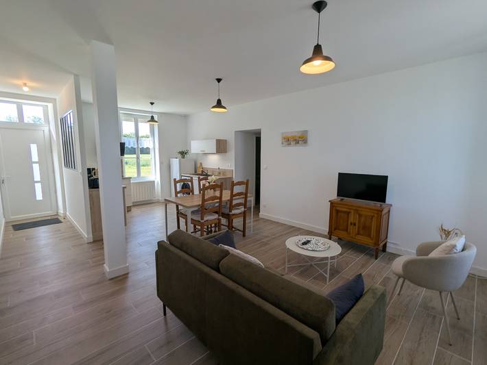 Gîte pour 4 personnes, avec Terrasse et Jardin