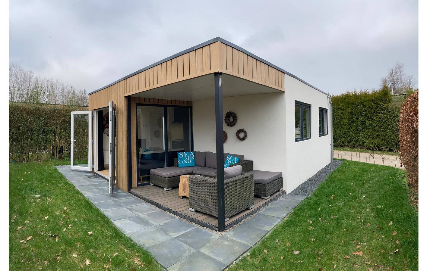 Ferienhaus für 4 Personen mit Terrasse in Niederländische Nordsee