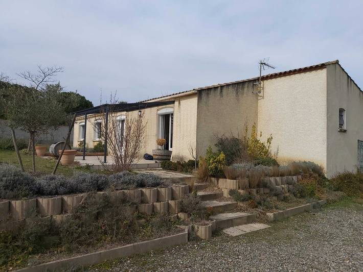 Gîte pour 6 personnes, avec jardin à Carcassonne