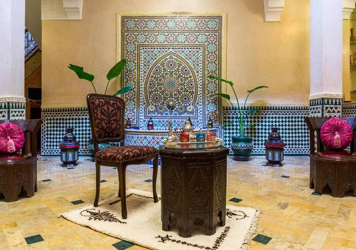 Maison d’hôte pour 2 personnes, avec sauna et vue ainsi que piscine et jardin dans Jemaa el-Fnaa - 3