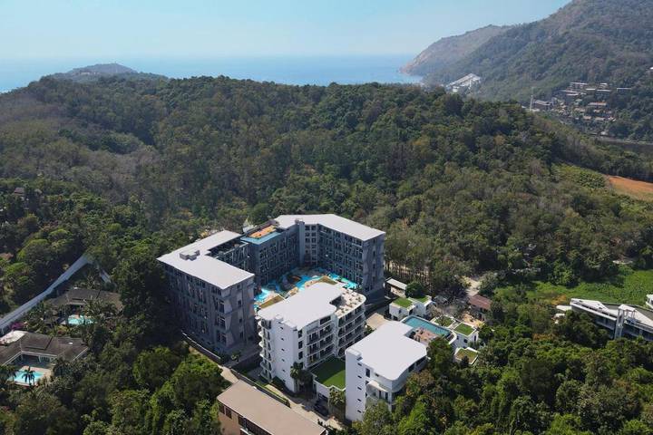 Gîte pour 2 personnes, avec balcon ainsi que piscine et vue dans Rawai Beach - 2