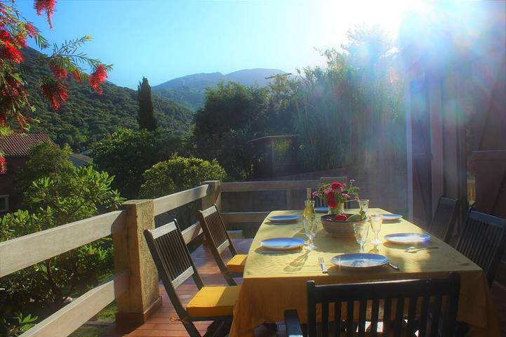 Maison de vacances pour 8 personnes, avec jardin et balcon