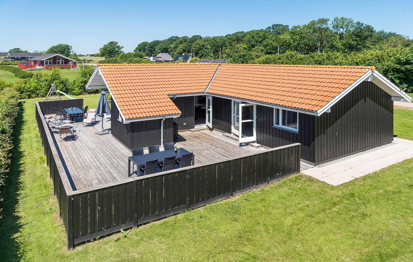 Vacation house for 8 people with terrace in Kelstrup Strand, Little Belt