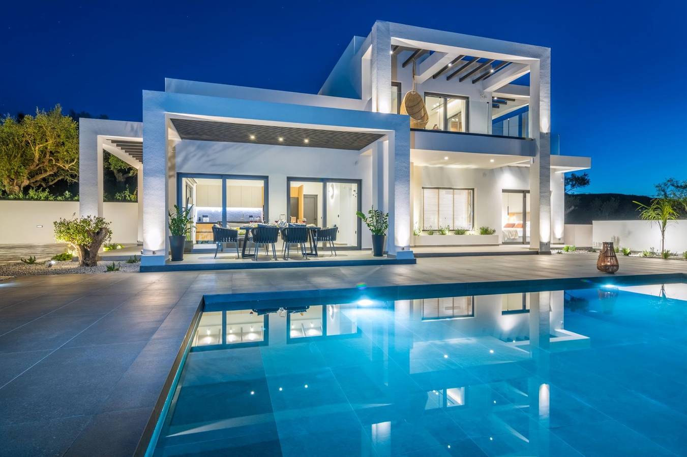 Luxurious Simpson Signature Villa near Beaches, Tavernas and Walled Garden in Ψαρού, Αλυκές