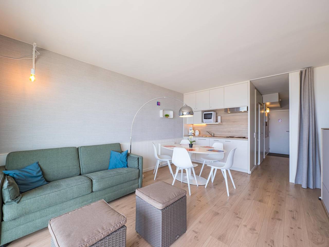 Modernes Studio mit Meerblick und Garage in Middelkerke, Belgische Küste