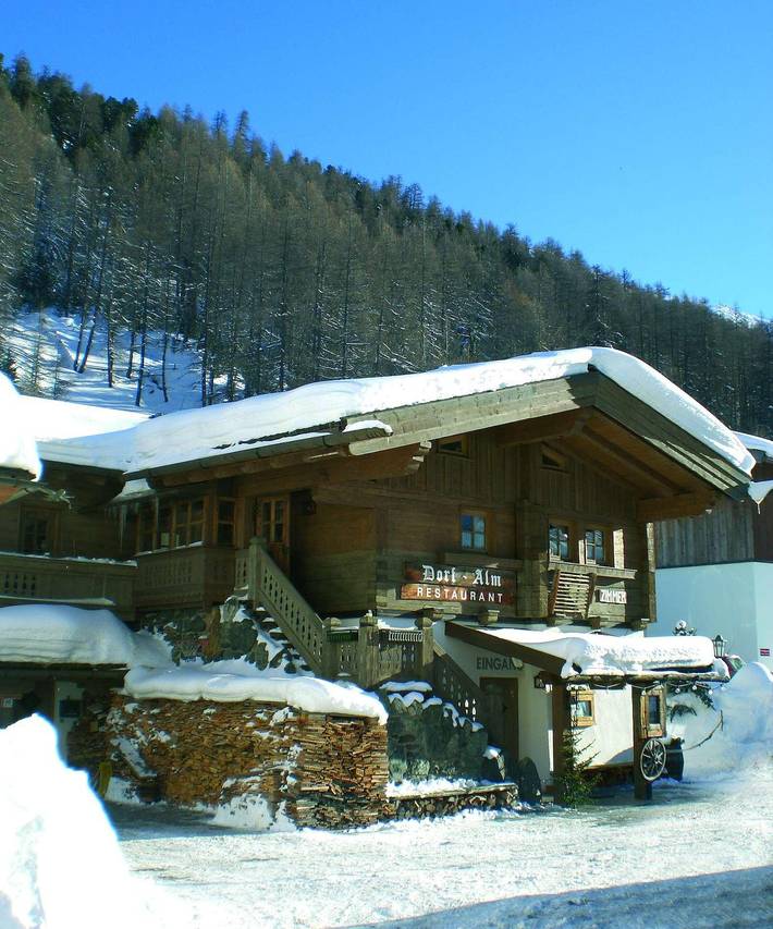 B&B für 2 Personen, mit Balkon und Terrasse in Obergurgl