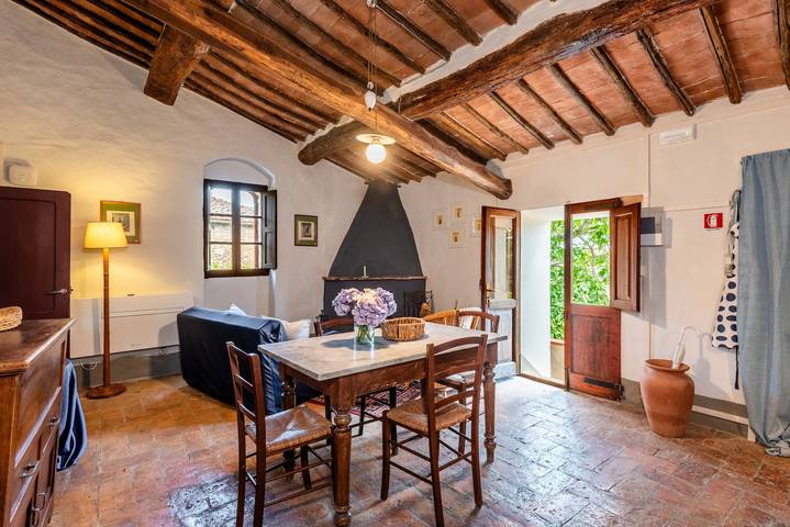 Appartamento intero, Casa Rufini tra le Colline Senesi nella tenuta Bichi Borghesi in Monteriggioni, Chianti