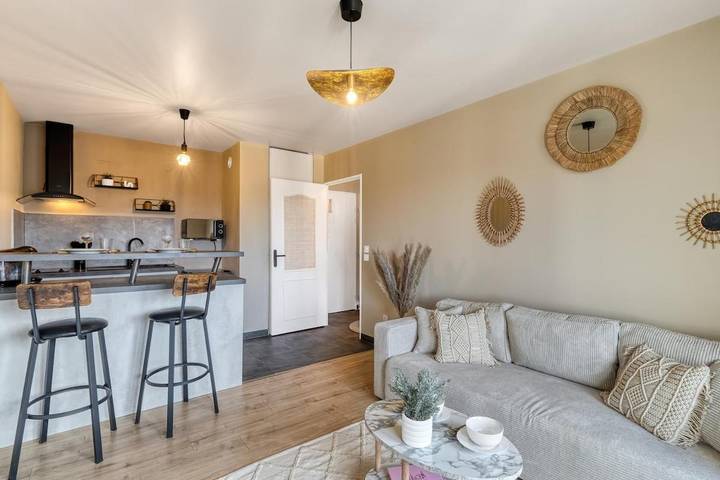 Appartement de vacances pour 4 personnes, avec balcon, animaux acceptés
