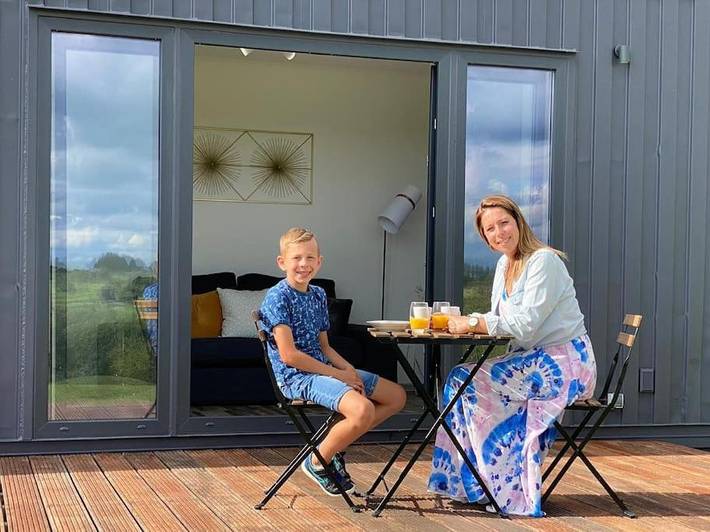 Location de vacances pour 2 personnes, avec jardin et vue dans Francorchamps