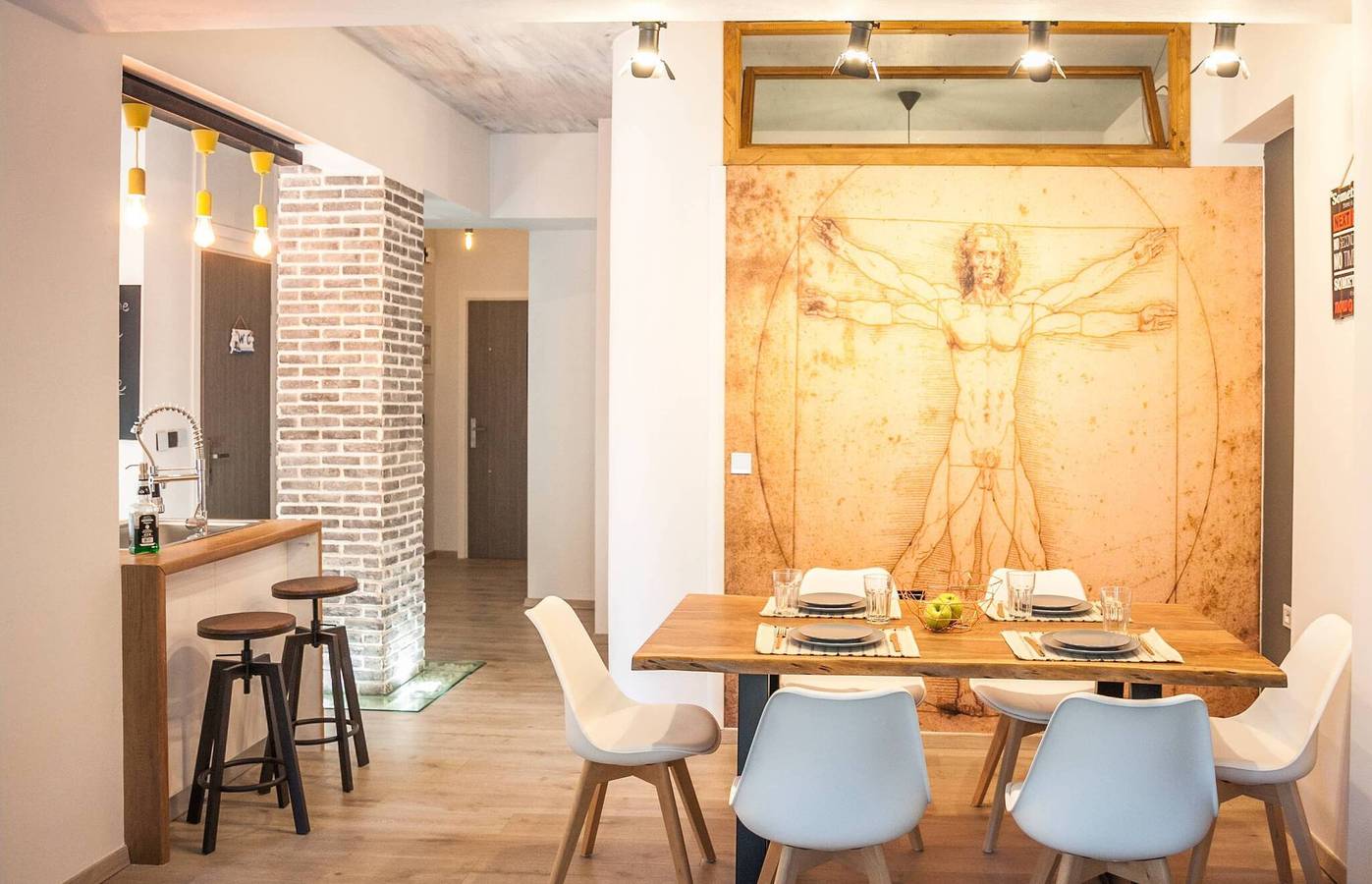 Ganze Wohnung, Secret Loft, 2 Minuten zu Fuß vom Strand entfernt, High Tech in Chania und Umgebung