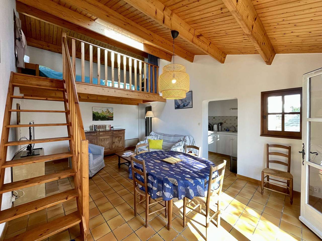 Cozy Beachside House with Mezzanine, Terrace & Close to Shops - Noirmoutier Island in Noirmoutier-en-l'Île, Noirmoutier