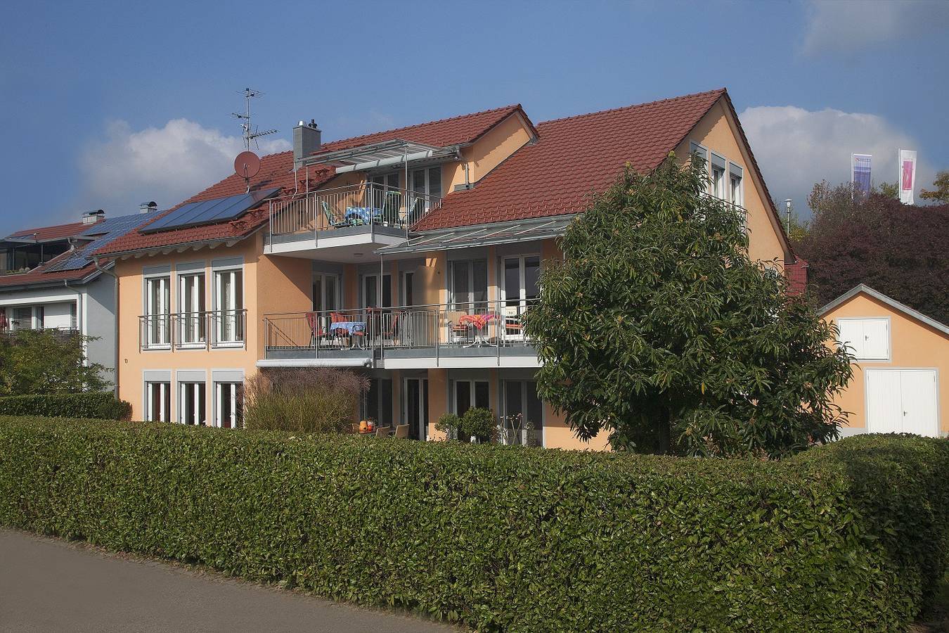 Ganze Ferienwohnung, Haus Hartmann Ferienwohnungen Sonnenseite - Ferienwohnung Säntis, 80qm, 2 Schlafzimmer, max. 4 Personen in Wasserburg (Bodensee), Bayerisch Schwaben