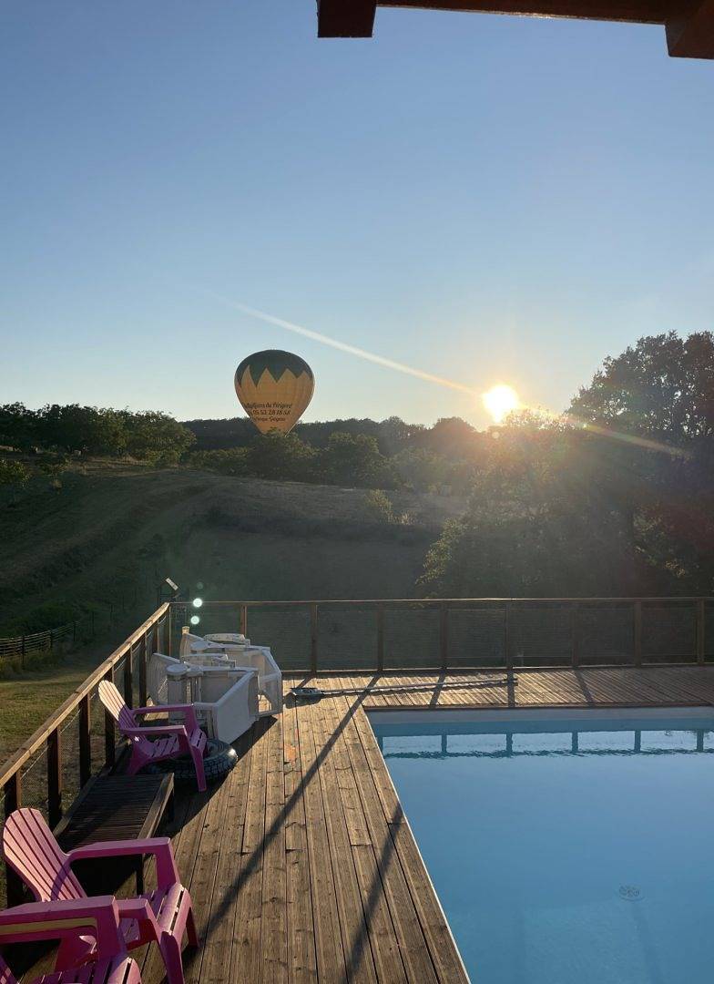 Vallée des Châteaux, piscine, spa, clim. in Saint-Cybranet, Périgord Noir