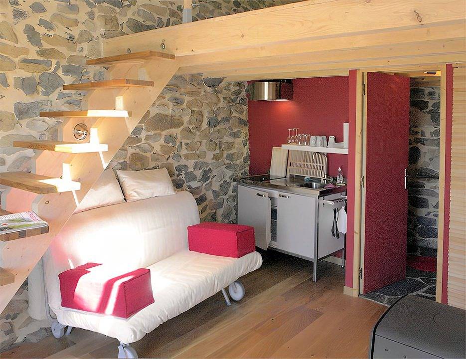 Lefritz - Chambre Pastis in Queyrières, Massif central