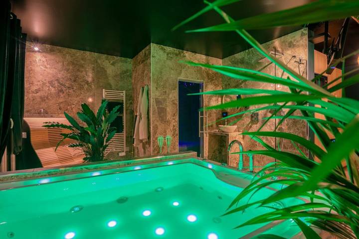 Gîte pour 2 personnes, avec terrasse ainsi que sauna et jacuzzi à Chambly - 2
