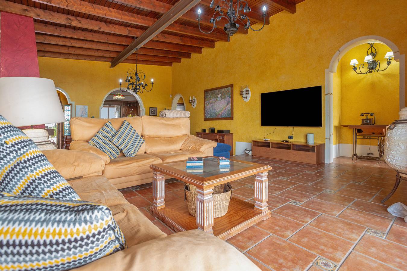 Ferienhaus 'Justo El Médano' mit Meerblick, gemeinsamer Terrasse und Wlan in Granadilla de Abona, Teneriffa Süd