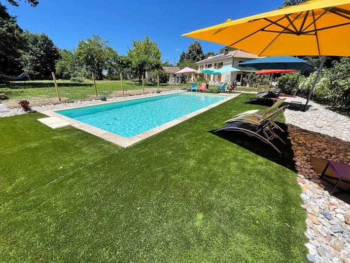 Chambre d’hôte pour 4 personnes, avec piscine et jardin dans le Tarn-et-Garonne - 3