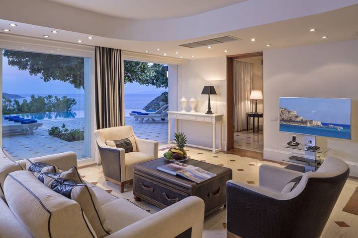 Ferienanlage für 6 Personen, mit Sauna und Whirlpool sowie Garten und Terrasse in Griechenland - 3