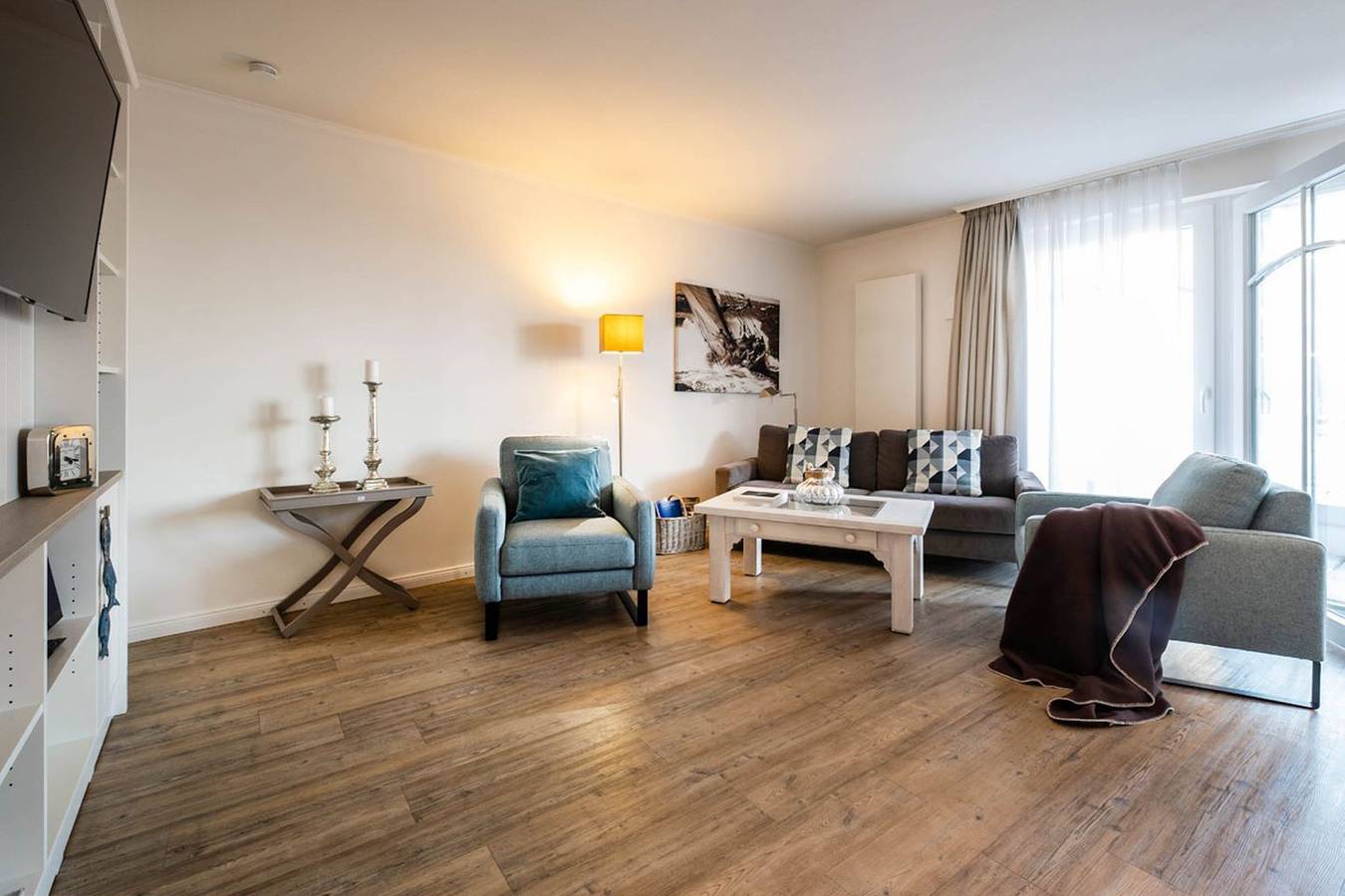 Ganze Wohnung, Weisse Villa - Apartment für bis zu 4 Personen am Hafen von Büsum in Hafen Büsum, Büsum
