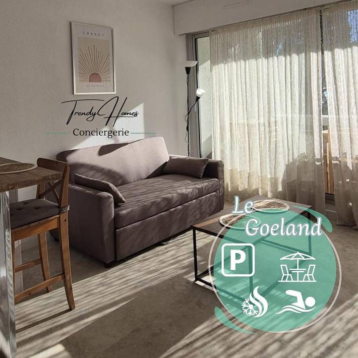 Appartement de vacances pour 4 personnes, avec terrasse et piscine