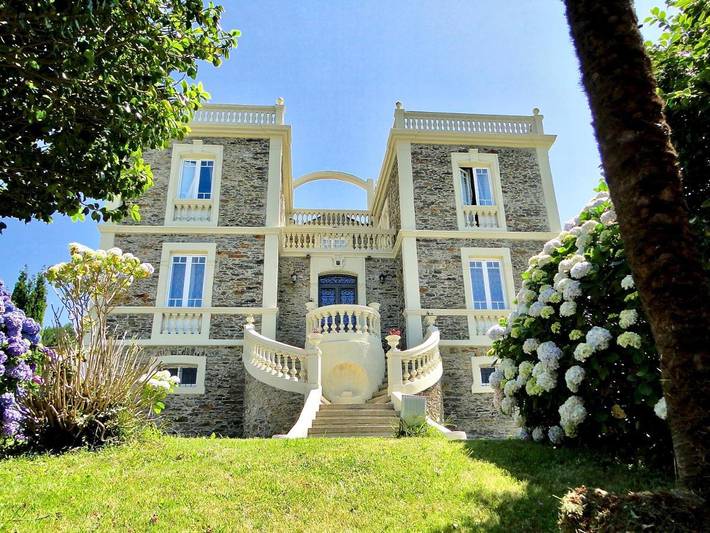 Casa rural para 14 personas, con Balcón y Terraza además de Jardín y Piscina en Navia - 2