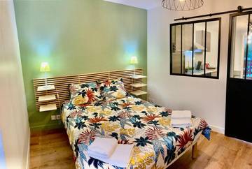 Gîte pour 4 personnes, avec balcon et vue dans Plage d'Albigny