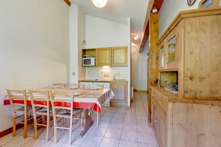 Ganze Wohnung, Ferienwohnung für 8 Personen mit Balkon in Flumet, Albertville und Umgebung