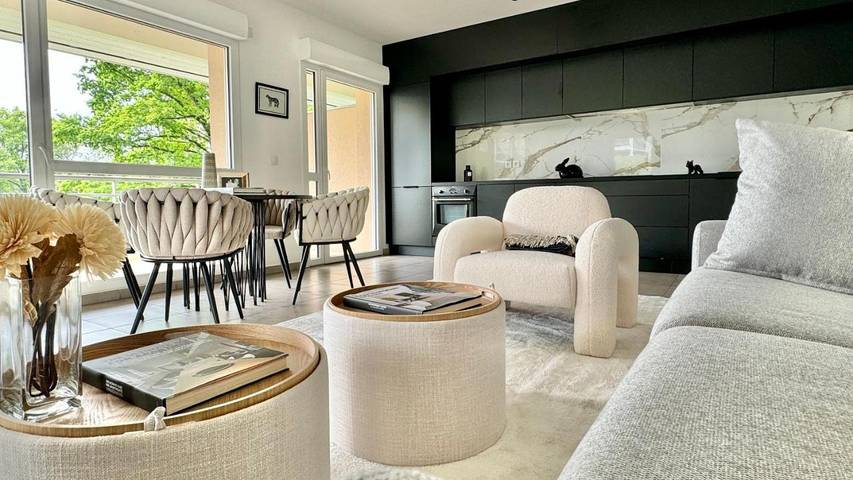 Gîte pour 6 personnes, avec terrasse ainsi que jardin et vue à Vétraz-Monthoux - 3