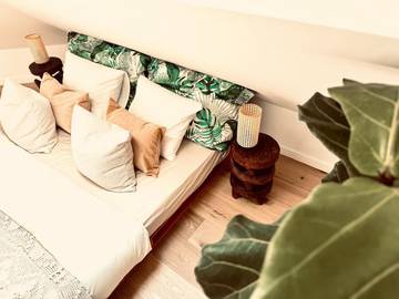 Chambre d’hôte pour 4 personnes, avec terrasse et vue à Gand