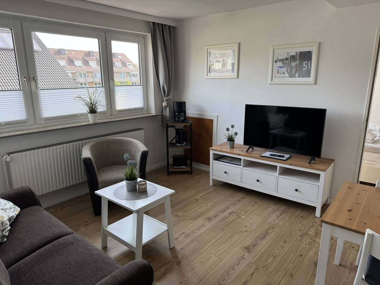 Ganze Ferienwohnung, Haus Nordlicht I - 2-Raum-App. 210/11 - Für alle die Meer wollen in Büsum, Dithmarschen