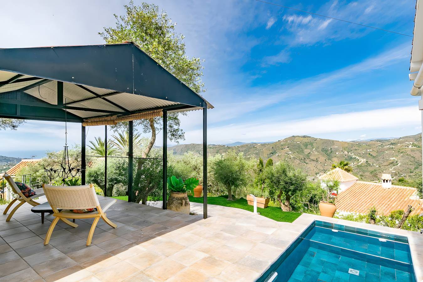 The view, villa op loopafstand van Cómpeta in Cómpeta, Málaga Provincie