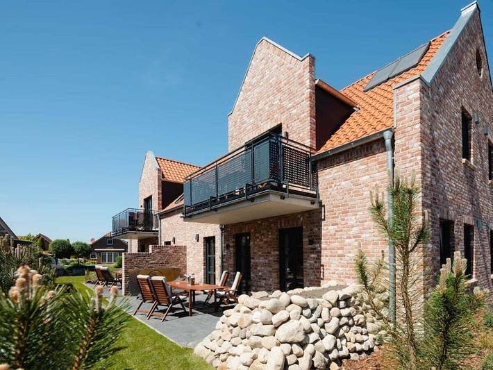 Luxus-Ferienhaus für 4 Personen, mit Terrasse und Garten in Greetsiel