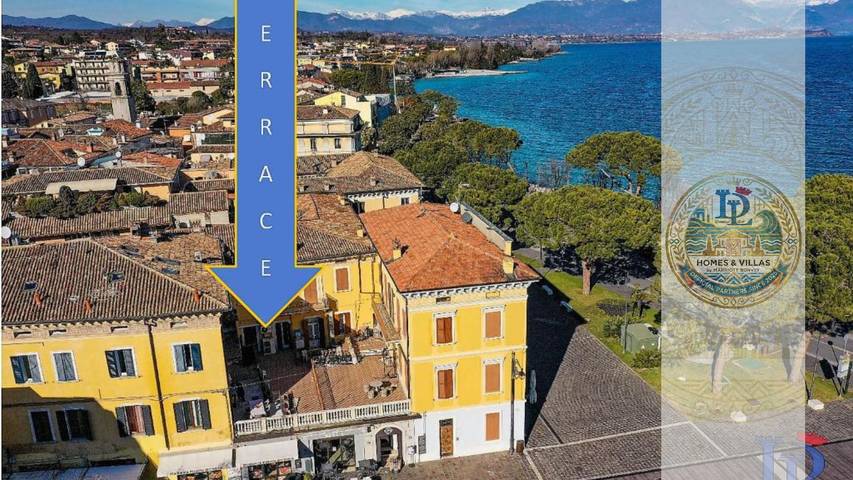 Loft per 6 persone, con vista lago e terrazza, con animali domestici a Desenzano del Garda