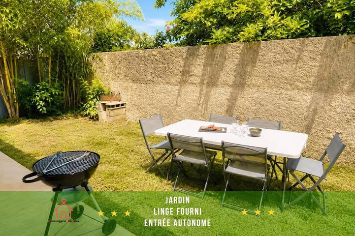 Location de vacances pour 8 personnes, avec Terrasse et Jardin dans Roques Sur Garonne