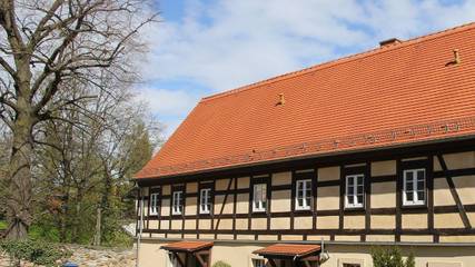 Ferienwohnung für 2 Personen, mit Terrasse und Garten sowie Pool in Müglitztal