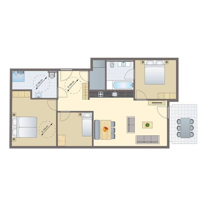 Bungalow für 5 Personen im Salzburger Land - 4