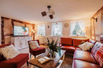 Bauernhof für 9 Personen, mit Garten, mit Haustier im Harz