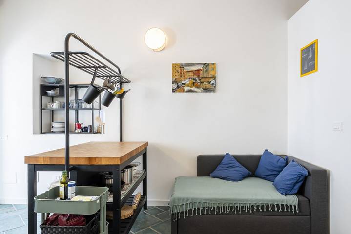 Appartement entier, Appartement de vacances pour 3 personnes avec terrasse in Livourne, Côte des Étrusques