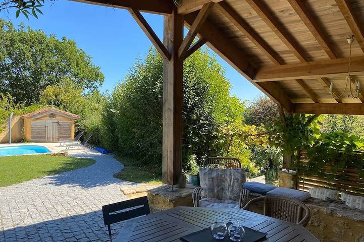 Ferienhaus für 3 Personen, mit Garten, mit Haustier