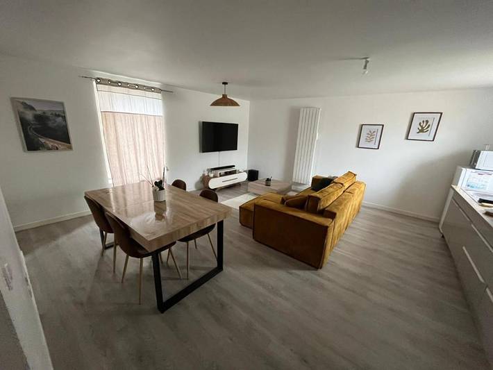 Location de vacances pour 4 personnes, avec terrasse à Quessoy